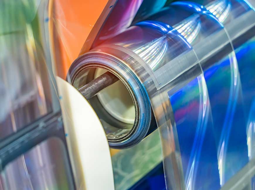 polyethylene laminating and rewinding kind of protective film